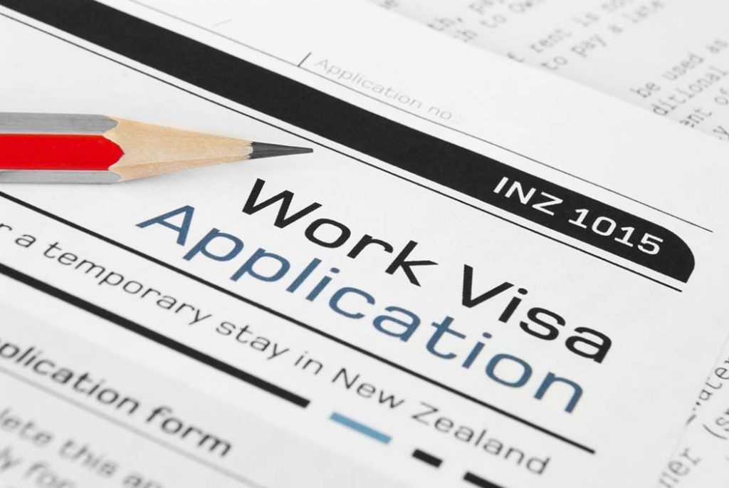 New Zealand Work Visa Application